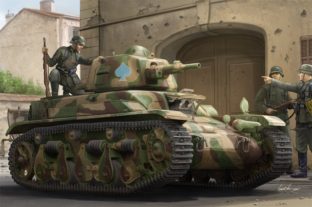83893 Hobby Boss Танк French R39 Light Infantry Tank 1/35