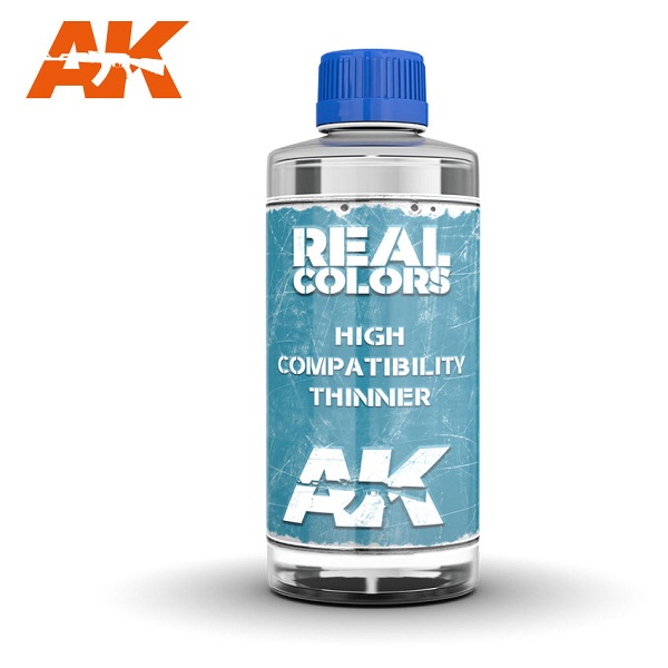 RC702 Ak Interactive Растворитель красок Real Colors, High Compatibility Thinner 400мл
