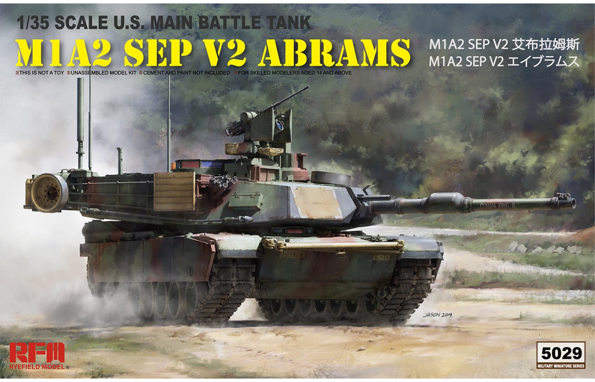5029 RFM Танк M1A2 SEP V2 ABRAMS 1/35