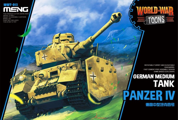 WWT-013 Meng Model Германский танк Panzer IV