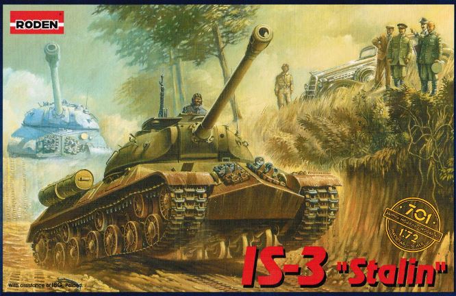 701 Roden Советский танк ИС-3  1/72
