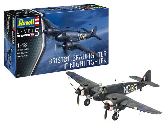 03854 Revell Британский ночной истребитель Bristol Beaufigfter 1/48