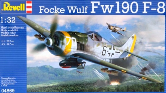  Сборная модель 04869 Revell Самолет Focke-Wulf Fw190 F-8 