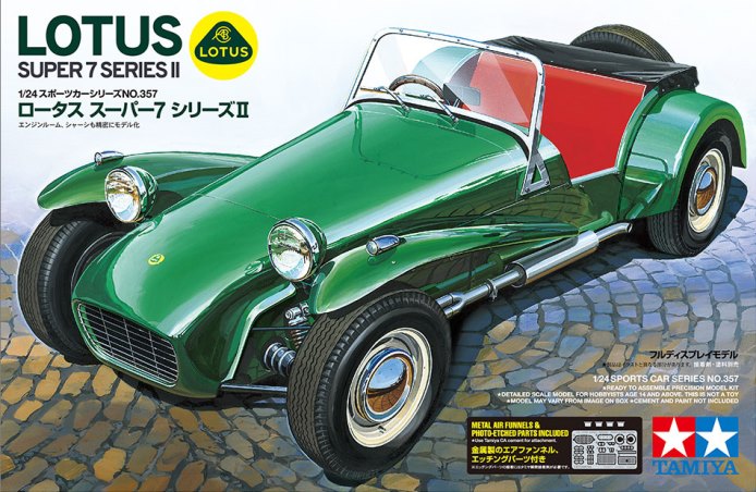 24357 Tamiya Автомобиль Lotus Super 7 Series II 1/24