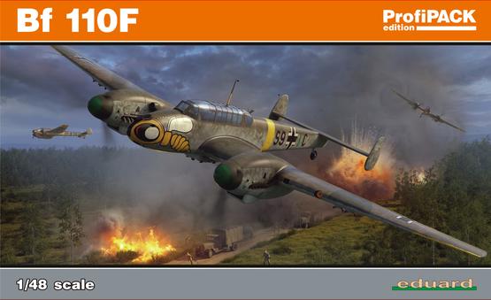 8207 Eduard Немецкий истребитель Bf 110F (ProfiPACK) 1/48