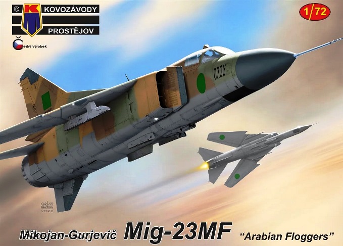 0309 Kovozavody Prostejov Самолёт MiG-23MF “Arabian Floggers“ 1/72