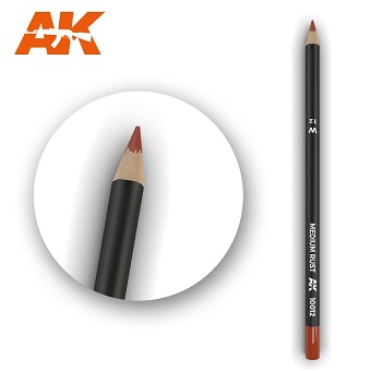 AK10012 AK Interactive Акварельный карандаш Medium Rust