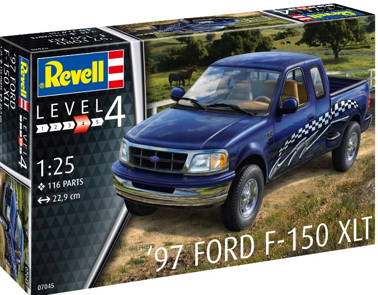 07045 Revell Автомобиль '97 Ford F-150 XLT 1/25