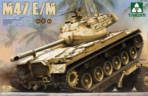 Сборная модель 2072 Takom US Medium Tank M 47 E/M 2 in 1 