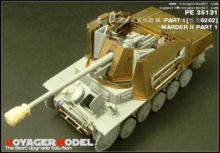 6262К Dragon САУ Sd.Kfz.131 Panzerjager ll Fur Pak40/2 "MARDER ll"(+дополнения) 1/35
