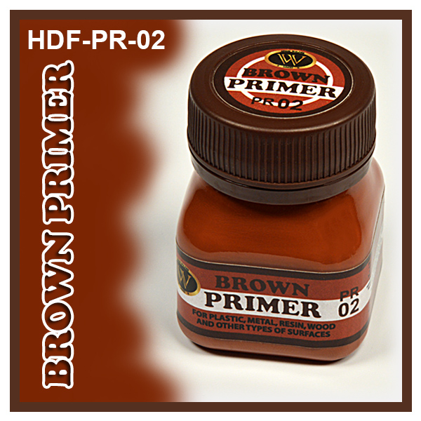 HDF-PR-02 Wilder Грунтовка коричневая (на водной основе) 50мл