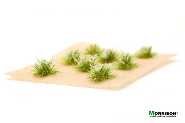 TCV-001 Morrison Белые цветущие пучки травы. Набор 8шт.