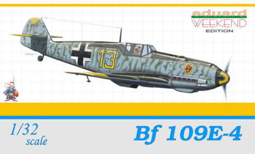 Сборная модель  3403 Eduard Самолет Messerschmitt Bf 109E-4 (Weekend Edition) 