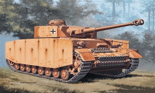 Сборная модель 7007 Italeri Нем. танк Pz.kpfw.IV