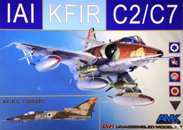 86002 AMK Самолет KFIR C-2/C-7 1/72