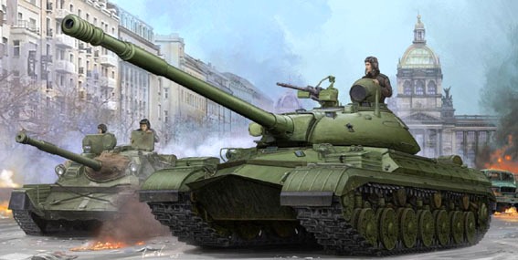 Сборная модель  05546 Trumpeter Советский танк Т-10М (ИС-8) 