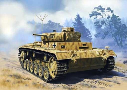 Сборная модель 6792 Dragon Танк Panzerbeobachtungswagen III Ausf.F (Sd.Kfz.143) 