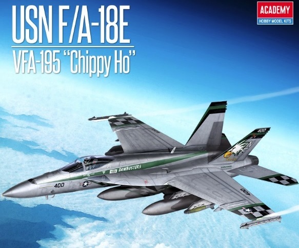12565 Academy Самолёт F/A-18E VFA-195 "Chippy Ho" 1/72
