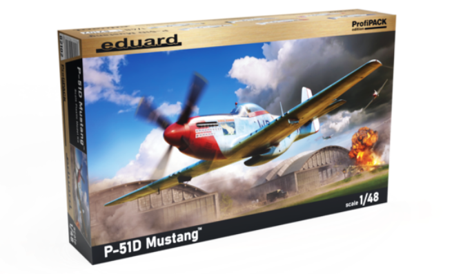 82102 Eduard Американский истребитель P-51D Mustang (ProfiPACK) 1/48