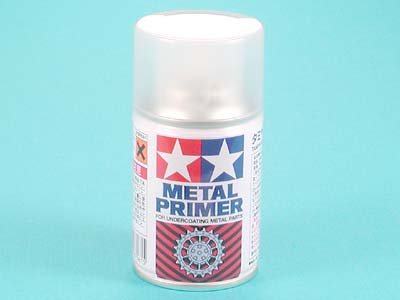 87061 Tamiya Грунтовка аэрозольная для металла Metal Primer 100 мл