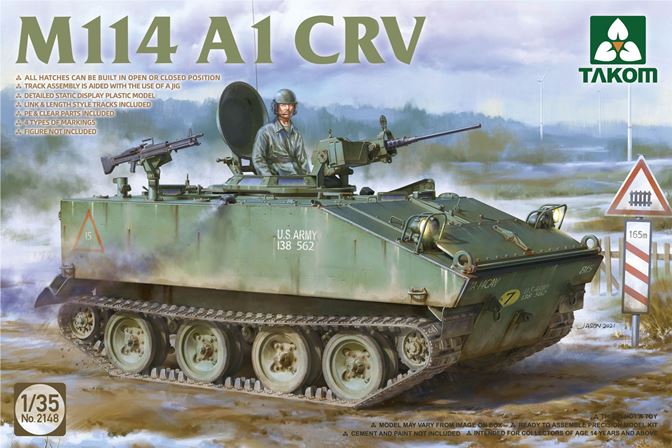 2148 Takom Бронетранспортер M114 A1 CRV1/35
