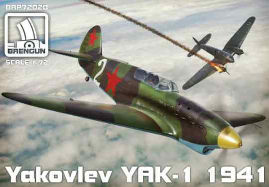 BRP72020 Brengun Yak-1 (mod. 1941) Масштаб 1/72