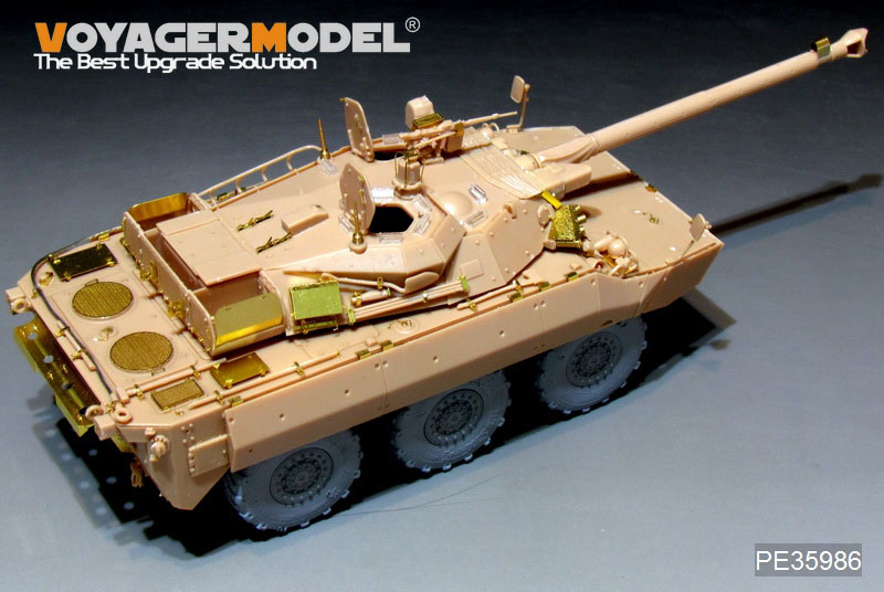PE35986 Voyager Model Modern French AMX-10RCR Tank Destroyer Basic（For TigerModel 4602） 1/35