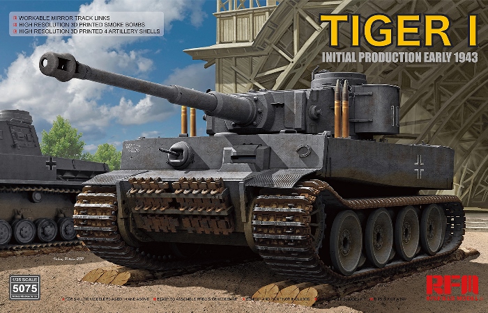 5075 RFM Танк Tiger I Initial Production, Early 1943 1/35