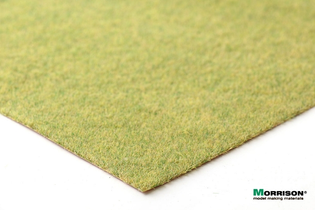 TRL-010 Morrison Рулонная трава для макета. Спокойная зелень. 20*29 см