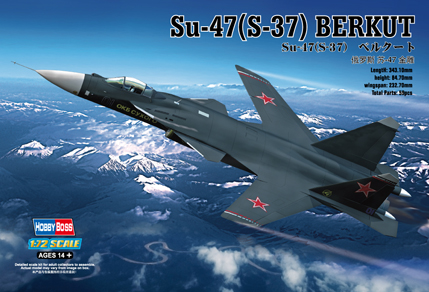 80211 Hobby Boss Самолет Су-47 "Беркут" Масштаб 1/72