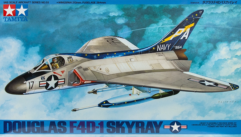 61055 Tamiya Американский самолёт Douglas F-4D-1 Skyray 1/48