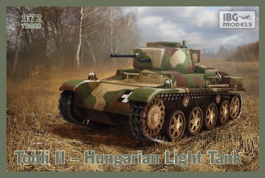 Сборная модель 72028 IBG-models Венгерский легкий танк Toldi II 
