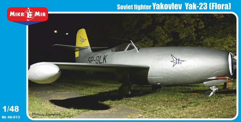 48013 MikroMir Советский самолёт Як-23 1/48