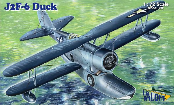 Сборная модель 72113 Valom Самолет Grumman J2F-6 Duck  