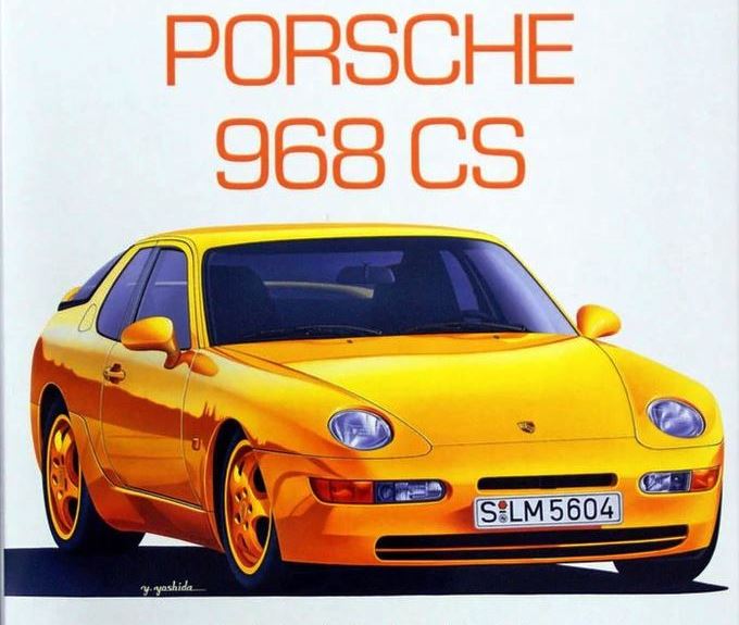 20317 Hasegawa Автомобиль Porsche 968 CS 1/24