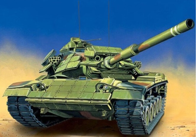 13425 Academy Танк M60A1 RISE (P) 1/72