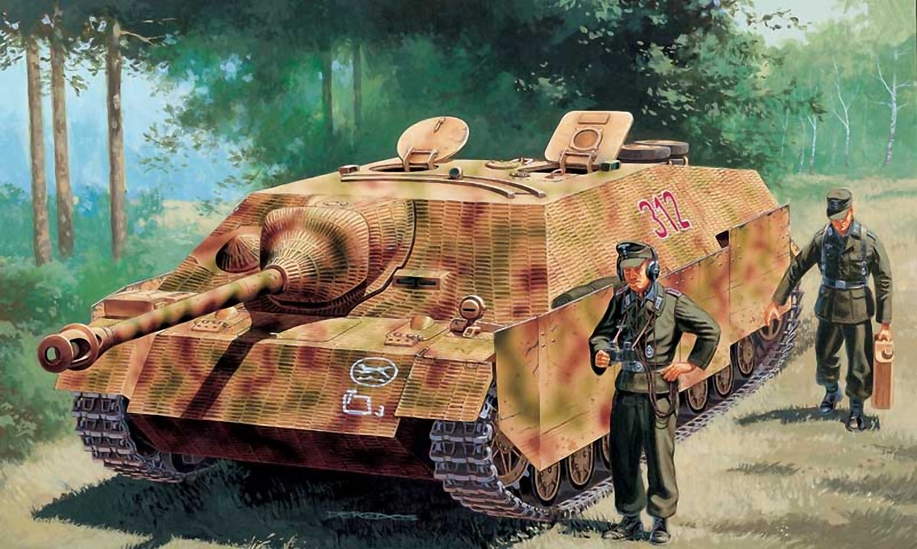 Сборная модель 6488 Italeri Самоходное орудие Sd.Kfz.162 Jagdpanzer IV Ausf.F 