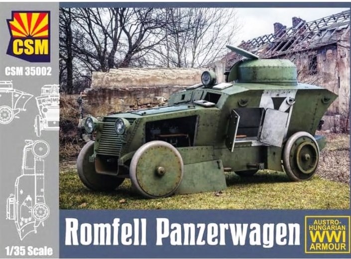 CSM35002 Copper State Models Romfell Panzerwagen Масштаб 1/35