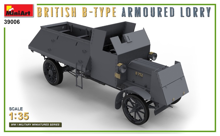 39006 MiniArt Бронеавтомобиль B-Type Armoured Lorry 1/35