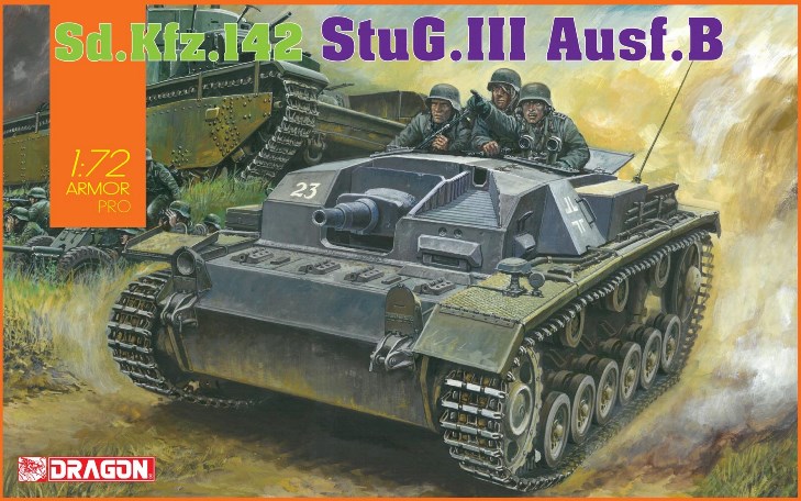 7559 Dragon Самоходное орудие StuG.III Ausf.B 1/72