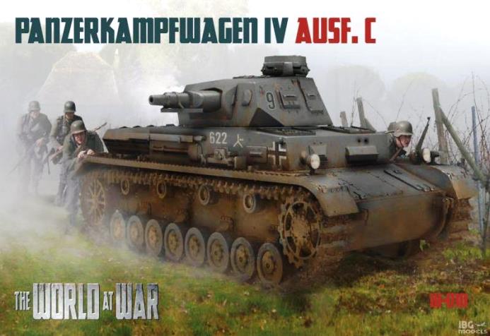 WAW010 IBG models Немецкий танк Pz.Kpfw. IV Ausf.C 1/72