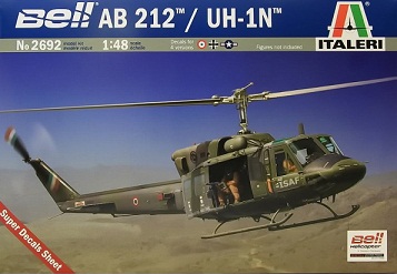 2692 Italeri Вертолет Bell AB 212 /UH-1N 1/48